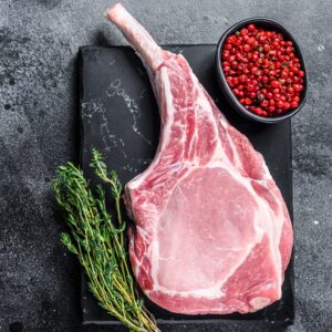 Côtelette de Porc Française (Os Nettoyé)