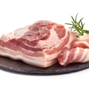 Lard Salé Entrelardé